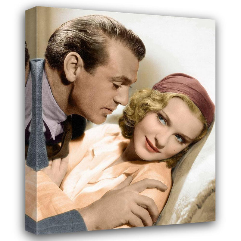 Alcott Hill® Hollywood, galerie de photos d'archives sur toile tendue, Anna Sten, H 45 po x l 36 po