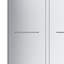 Ensemble de porte de douche rectangulaire sans cadre avec finition en verre cannelé l 48 po x P 36 po x H 76 po Molly-121487408-121487400