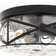 Alixandra 2-Light Flush Mount Glass Ceiling Light with Metal Frame
