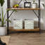 Ensemble de cubes en tissu à chevrons-861833455