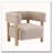 Boucle Upholstered Accent Arm Chair-120243534