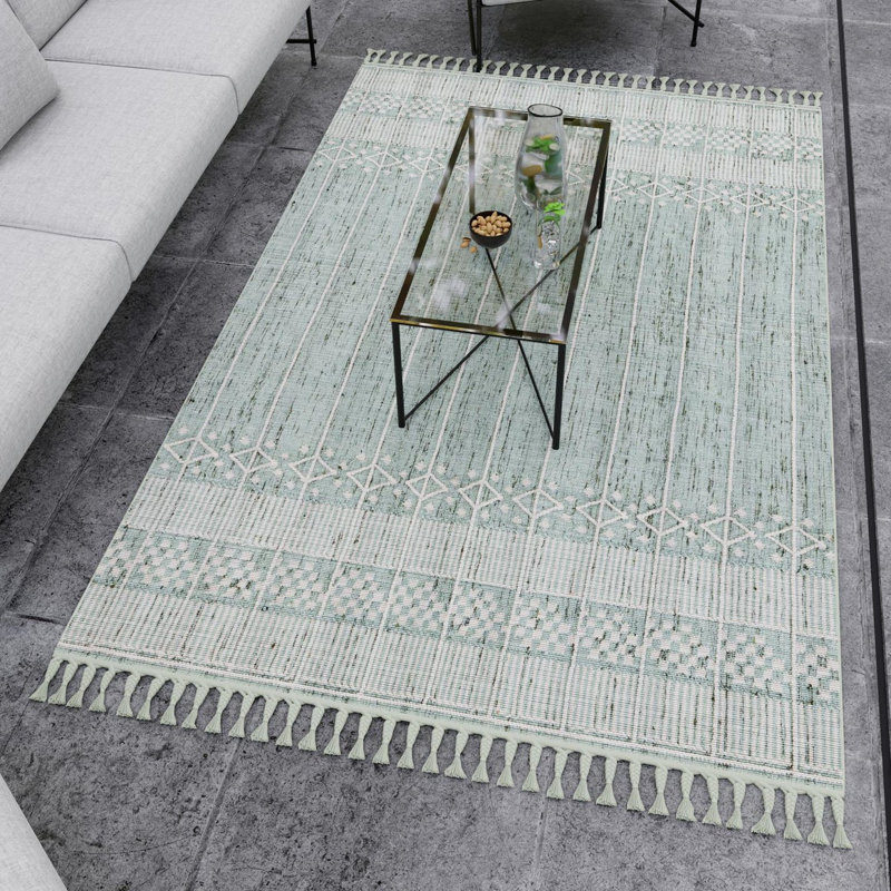 Tapis intérieur / extérieur Cosmina, Rectangle 5 pi 1 po x 8 pi