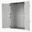 Armoire extérieure, armoire de rangement pour garage, rangement pour équipement de jardin en résine antirouille