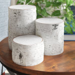 Wilson Viktor White Birch Pillars (set of 3 - varied heights)