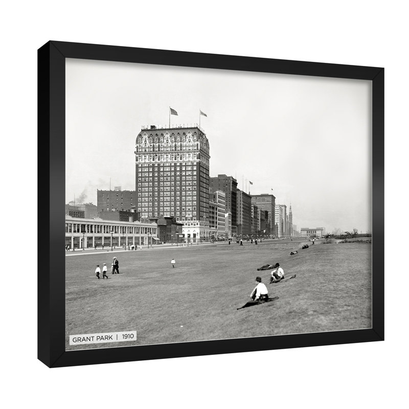 Grant Park 1910, reproduction d'art sur toile