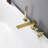 Brass Bathtub Faucet with Modern Design