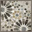 «Alhambra Tile II Neutral» par Sue Schlabach, reproduction d'art sur cadre flottant-1095675219