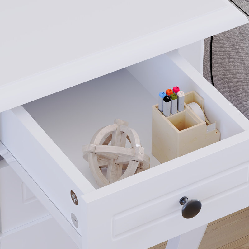 Kesgrave 35cm W Manufactured Wood Bedside Table