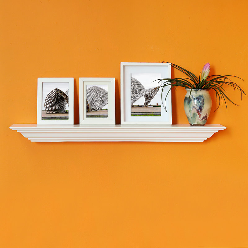 Maffei Floating Shelf, Espresso, 3.25'' H x 48" W x 5.25'' D