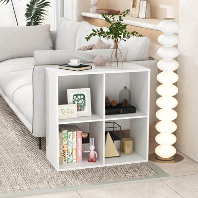 Open Bookshelf With Anti-tip Kits Home Modern Style Storage Shelf For Study
