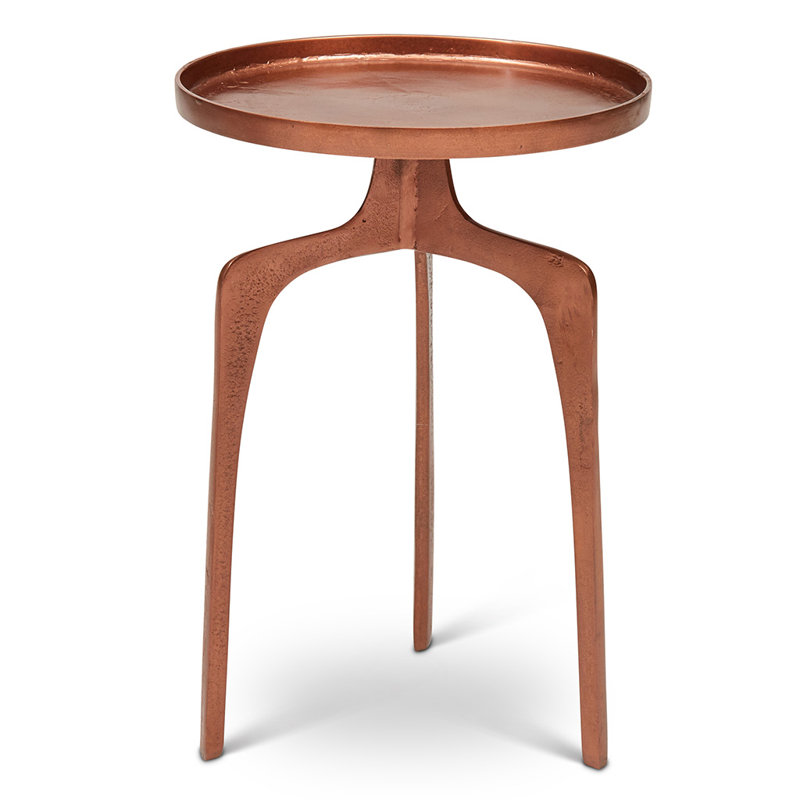 Table de bout Tray, Cuivre
