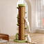 Simple and Creative Brown Cat Climbing Frame