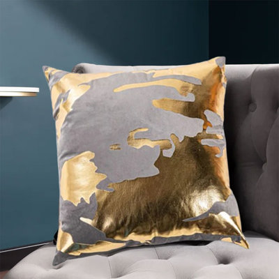 Velvet Reversible Throw Pillow