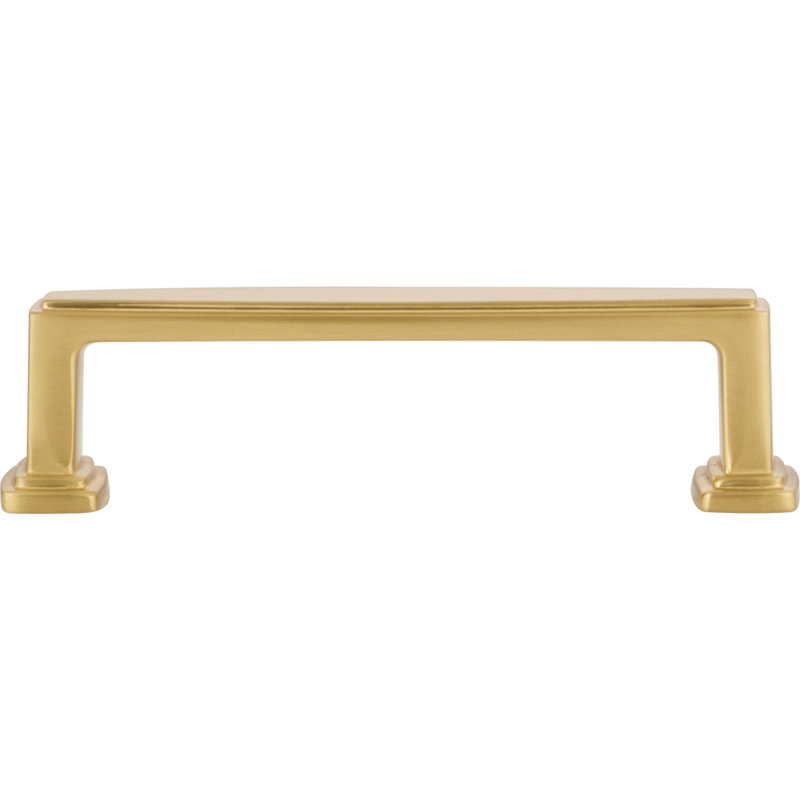 Richard Bar Pull, Brushed Gold, 3 3/4"