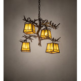 Pine Branch 4 - Light Chandelier