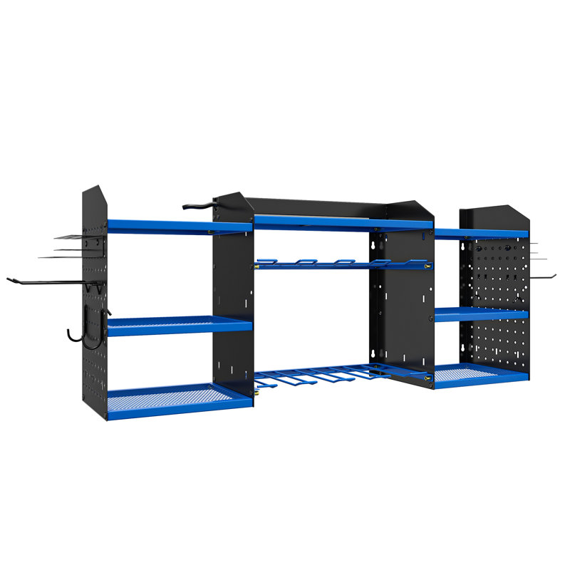 Organisateur mural pour outils électriques, Bleu