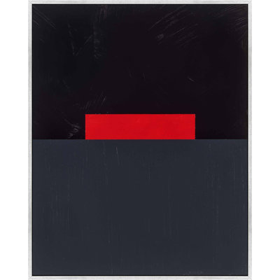 Slice Of Red 1 Print by Robert Kamnatnik