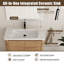 Ensemble de meuble-lavabo simple 36 po avec comptoir en céramique Addisin-319059756-328265381