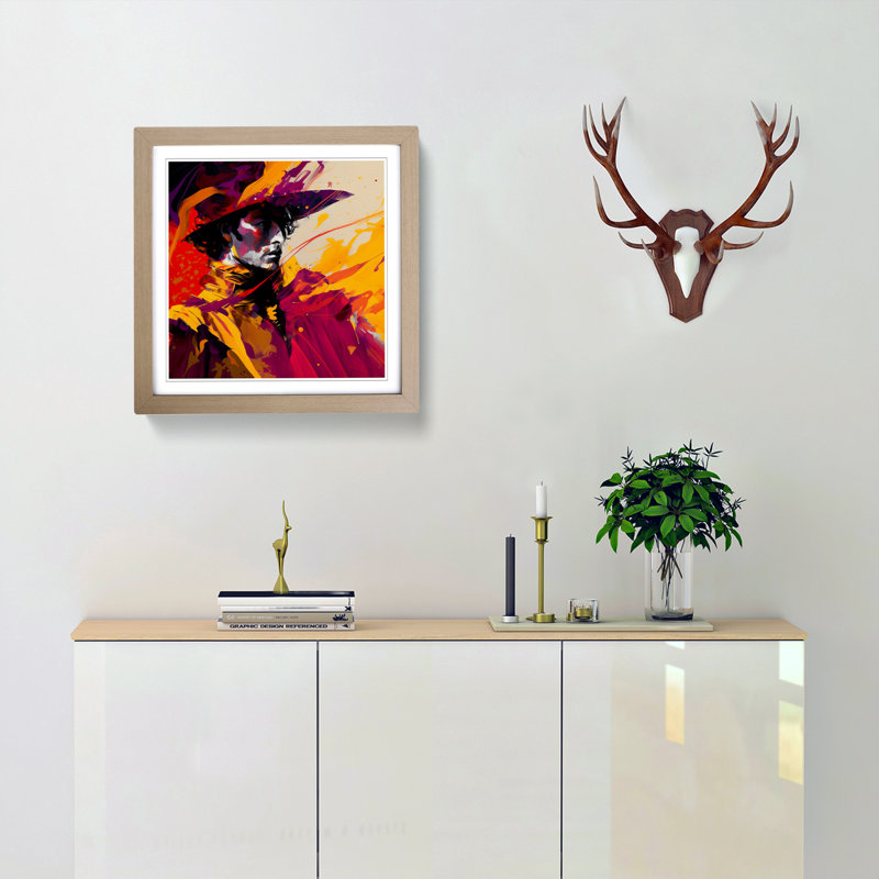Matador - Framed Print, Oak