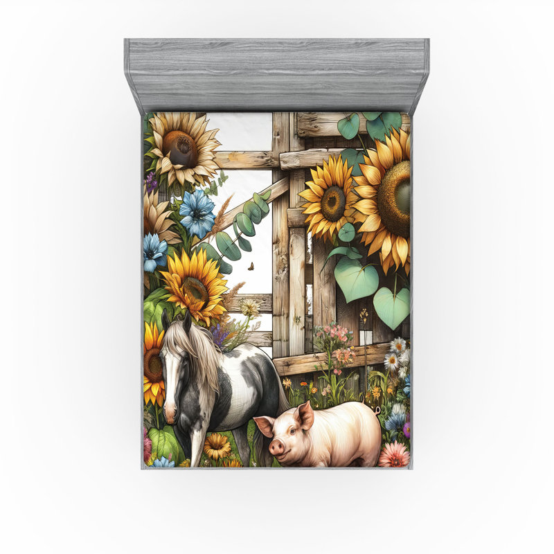 Microfiber Fitted Sheet, King