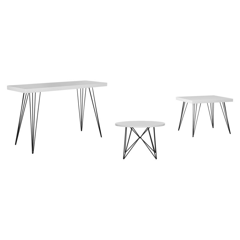 Ensemble de tables basses 3 pièces Brygida