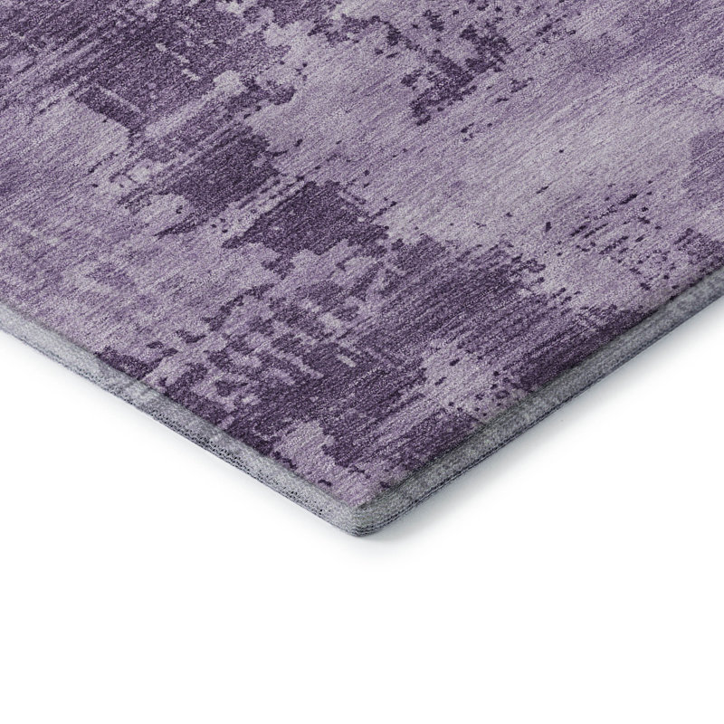 Premium Machine Washable Cortes AMF1062 Abstract Rug, Runner 2'3" x 7'6"