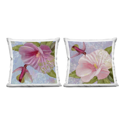 Coussin Prowling Jungle Tigers Design par Kim Allen (ensemble de 2)