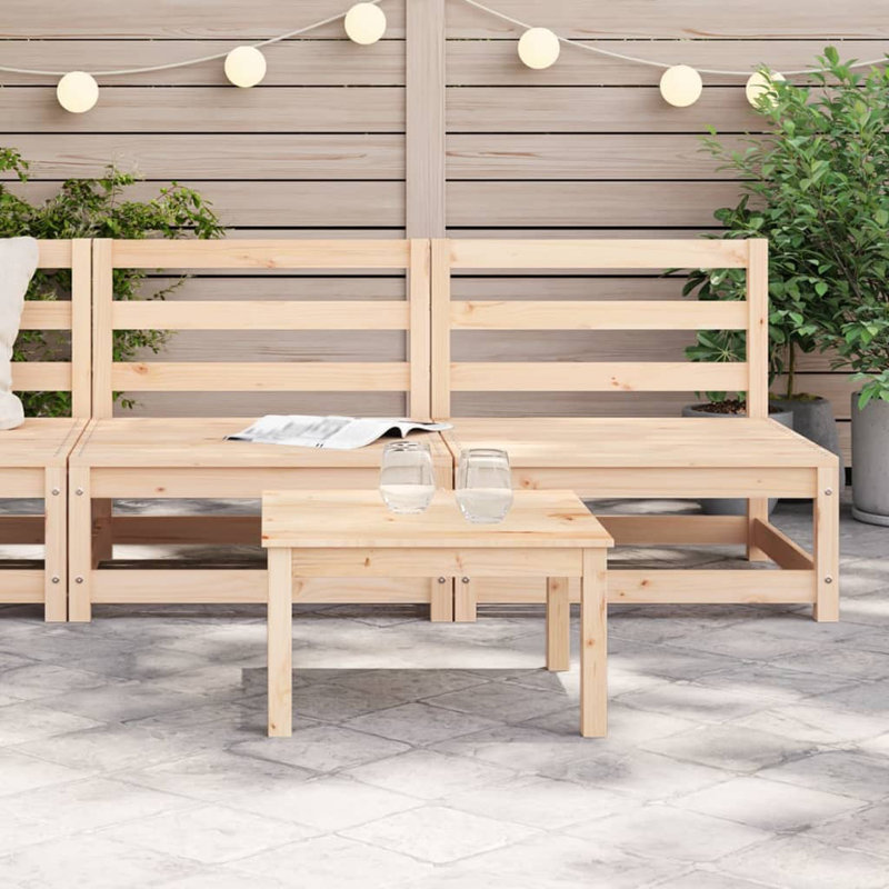 Canny 70cm Wide Rectangle Patio Sofa, Natural