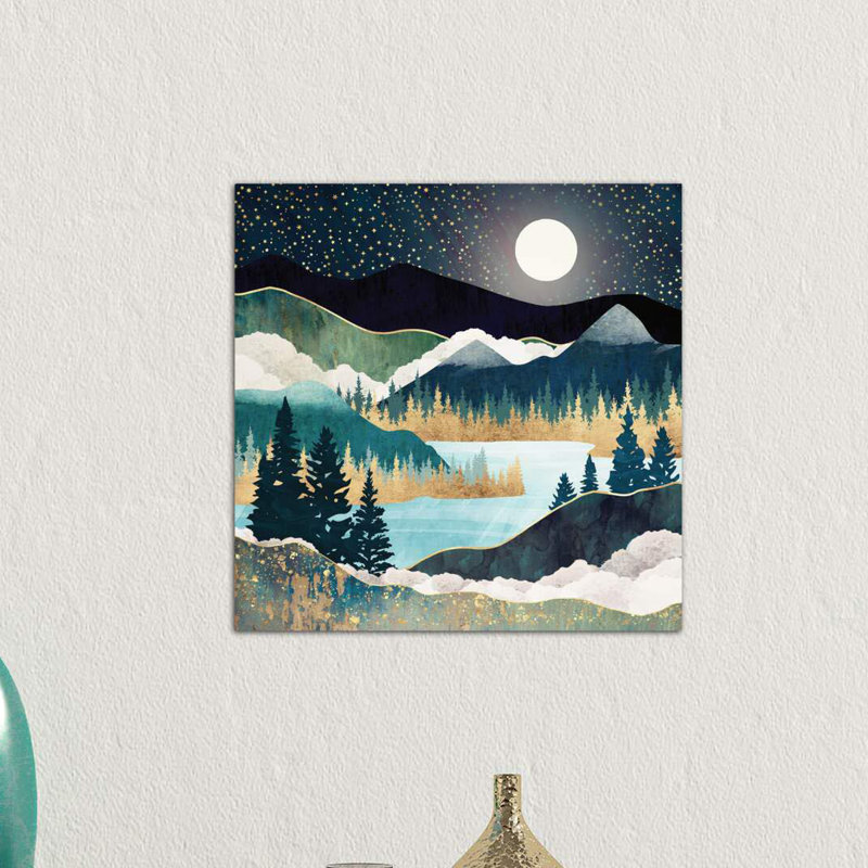 « star lake » par spacefrog designs-print, Toile tendue, H 12 po x l 12 po x P 0,75 po