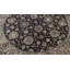 Wool Oriental Area Rug in Aubergine/Beige