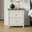 Isenbert 21.9" W Manufactured Wood 2-Drawer Nightstand-1306493505