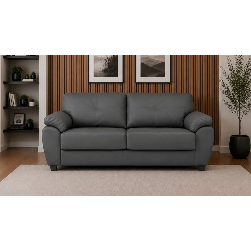 Capri 3 Seater Sofa Faux Leather