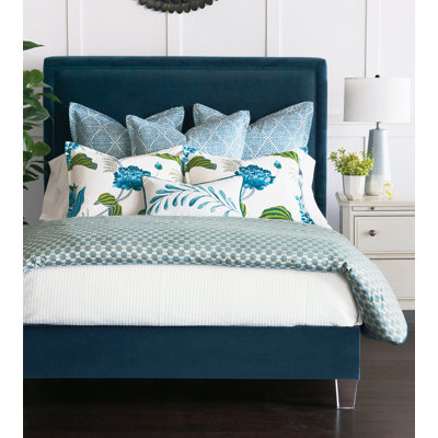 Twin Palms Coastal Rayon Geometric Shapes Comforter