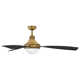 Cascade 62'' 3 Blade Ceiling Fan with LED Light Kit