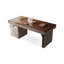 Bureau rectangulaire en bois massif brun noisette-1889806579-1889806589