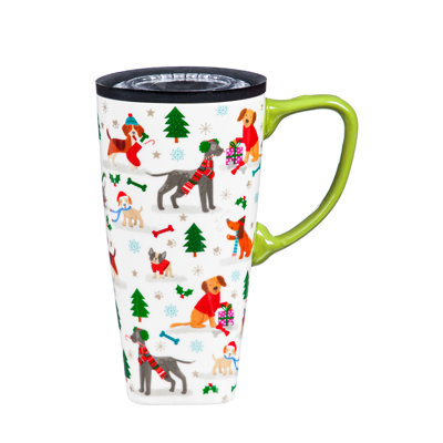 Evergreen Enterprises, Inc 17oz. Ceramic Travel Mug
