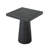20X20x24" Square Side Table With Pedestal Base-724890643