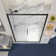 44”- 48" W X 72" H Single Sliding Full Aluminum Frame Shower Door With 6mm Tempered Glass
