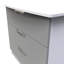 Fully Assembled Leodis 3 - Drawer Chest of Drawers