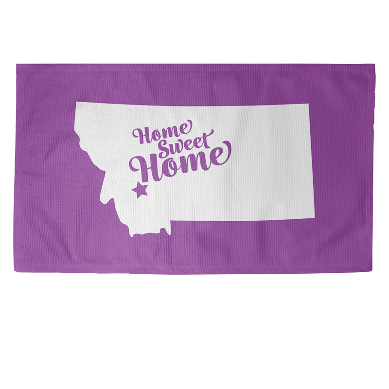 Tapis de zone mauve butte the home, Rectangle 5 pi x 7 pi