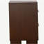 Table de chevet 2 tiroirs Polk Cappuccino