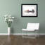 «Boston Massachusetts Skyline» par Marlene Watson, impression encadrée-15723306-59133862