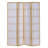 Cynthia Natural 4 Panel Shoji Screen