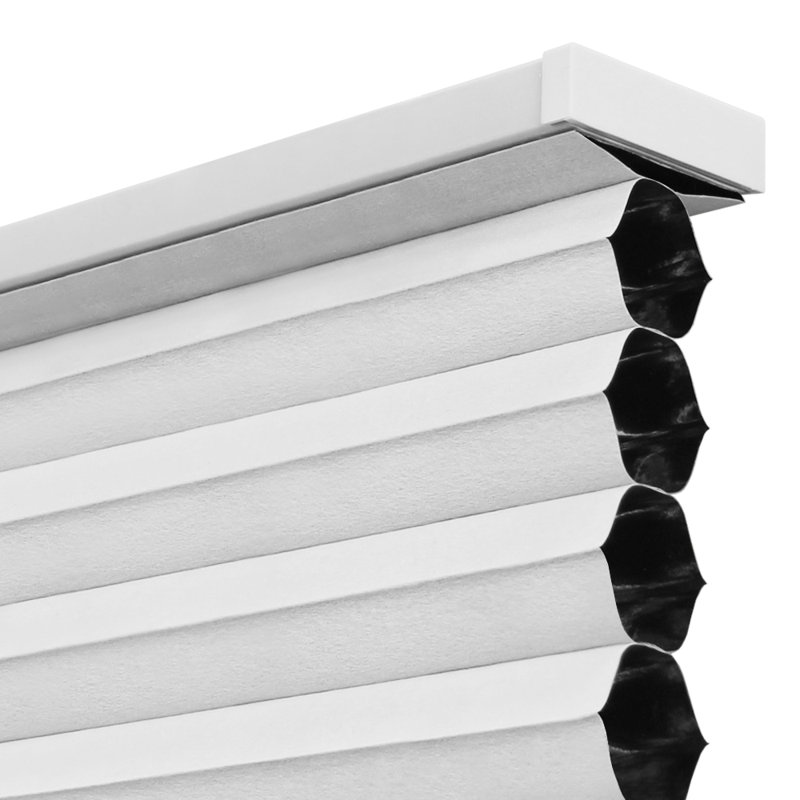 Store alvéolaire obscurcissant, Blanc, L 34 po x L 64 po