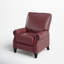 Fauteuil inclinable manuel en similicuir de 33,6 po Hoopeston-2133162674
