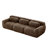 Boneless Fluffy Plush Fabric Boneless Sofa with Anti-Slip Bottom and Throw Pillow-159716632-159716634-159716611