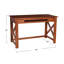 Bureau en bois massif avec plateau pour clavier et gestion des câbles cachés Rainier-785360006