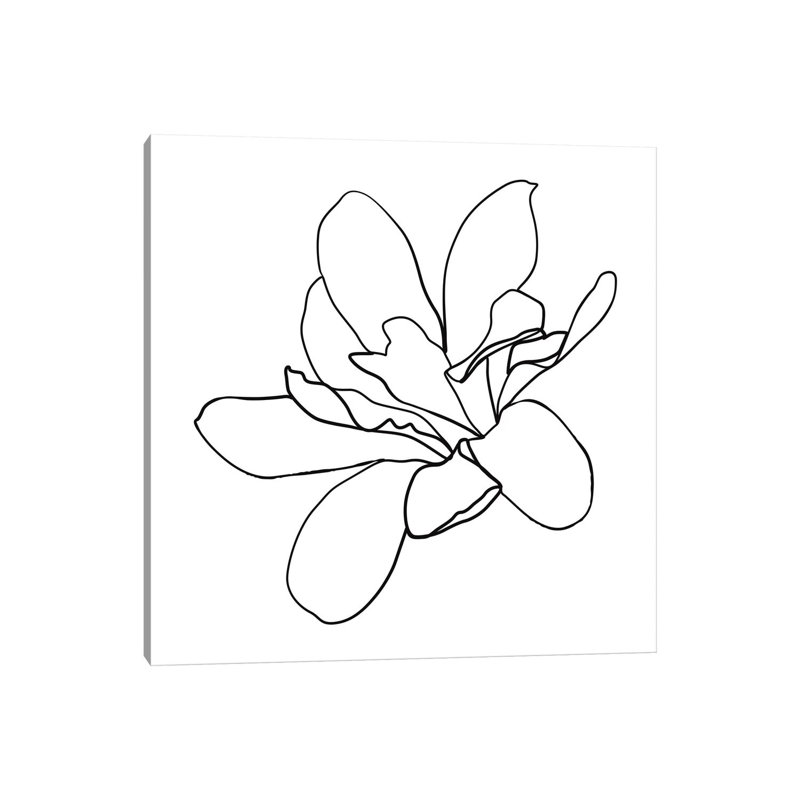Botanical №10 Square by Blek Prints - Wrapped Canvas Print, 45.72 cm H x 45.72 cm W x 1.91 cm D