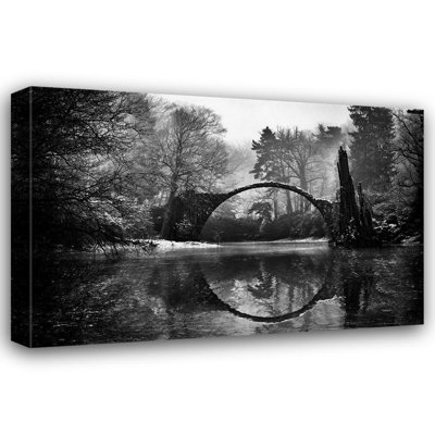 Red Barrel Studio® Kreiten, Mike Gallery Wrapped Canvas Art Titled: Devils Bridge, Ii 1385496