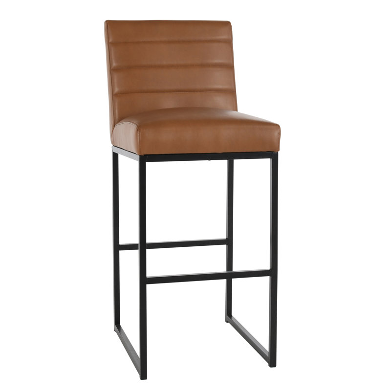 Seville Stool, Bar Stool (30” Seat Height), Cognac